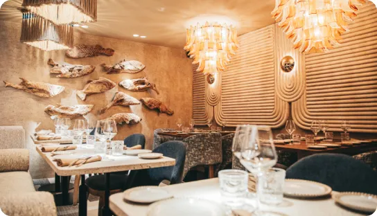 Un restaurante
