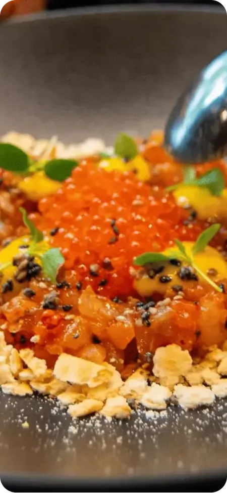 Foto de un plato hecha por un cliente